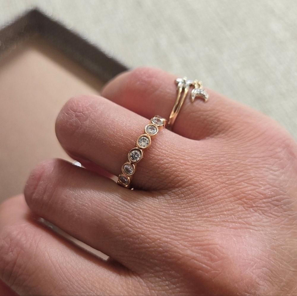 Pandora Rose Gold Alluring Brilliant Eternity Ring